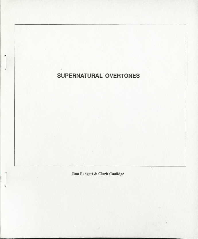 Supernatural Overtones book cover