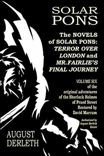 The Novels of Solar Pons book cover
