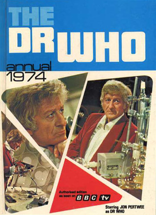 The Doctor Who Annual 1974 book cover