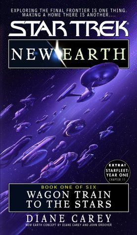 Star Trek: New Earth book cover 1