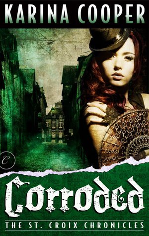 Corroded book cover