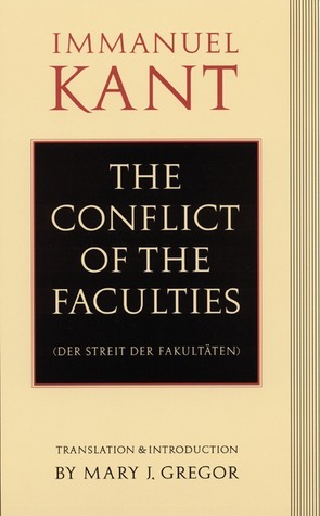 The Conflict of the Faculties book cover