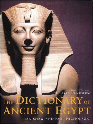The Dictionary of Ancient Egypt book cover