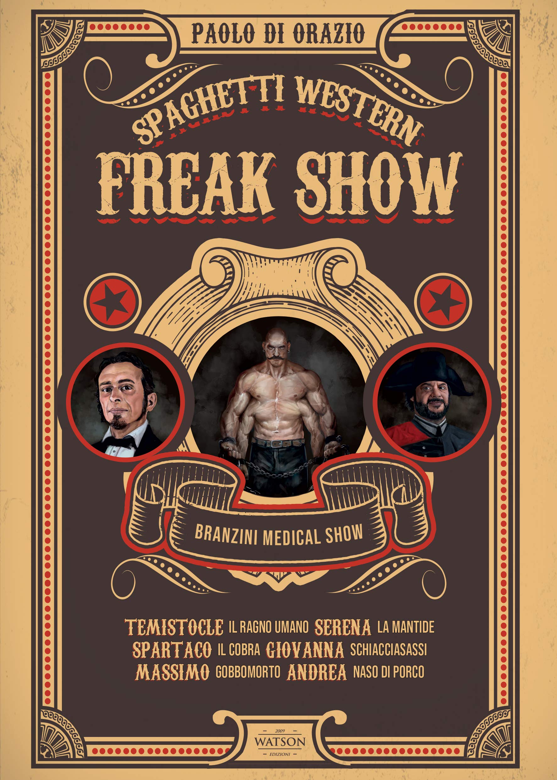Spaghetti Western Freak Show book cover
