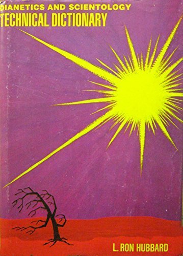 Dianetics and scientology technical dictionary book cover