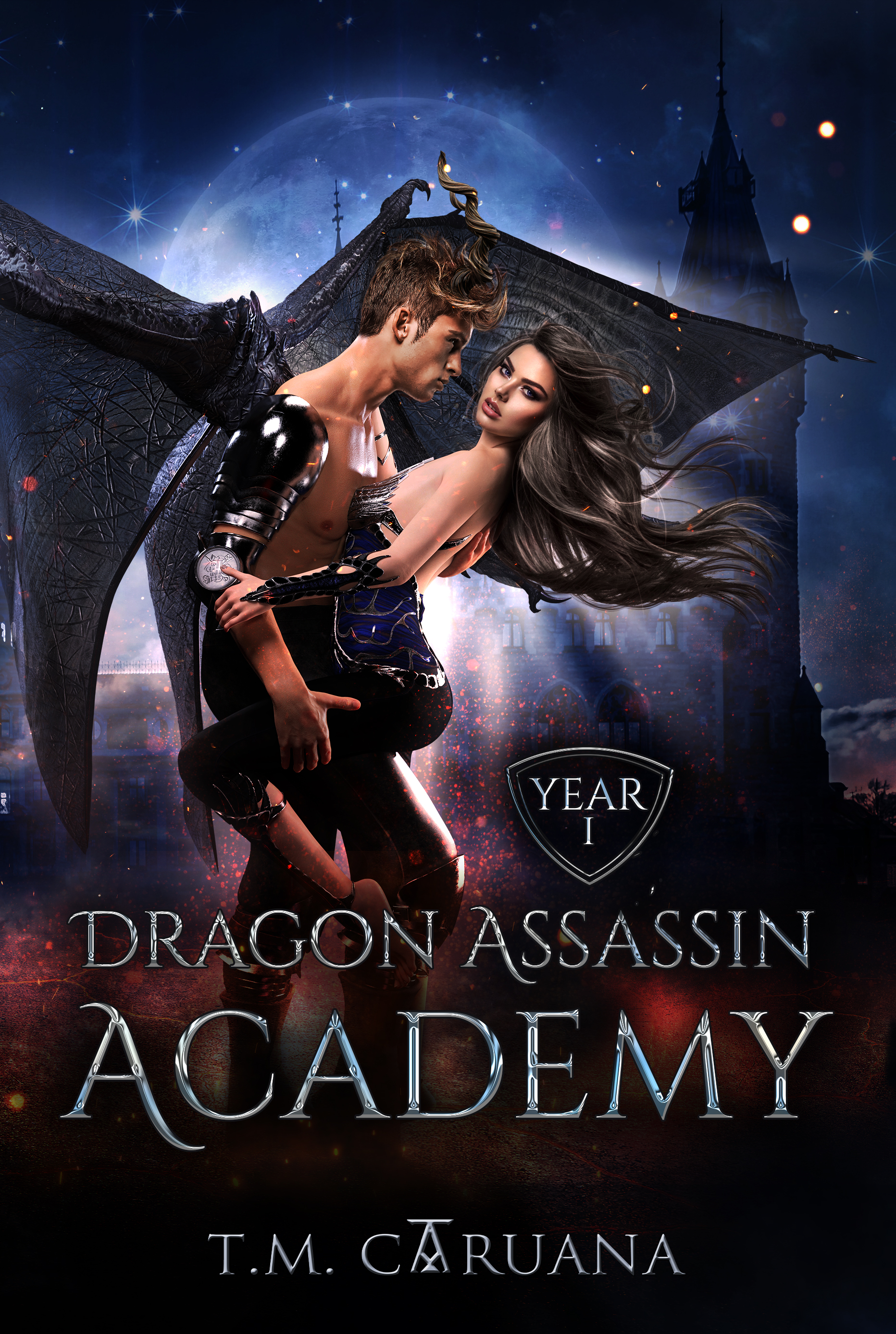 Dragon Assassin Academy book cover 1