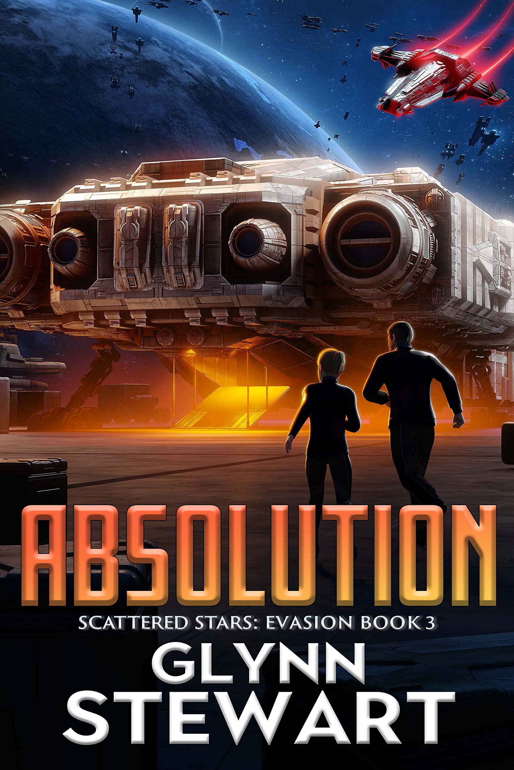 Scattered Stars: Evasion book cover 3