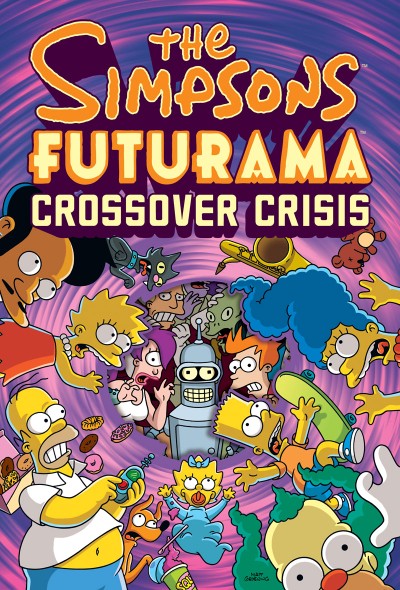 The Simpsons Futurama Crossover Crisis book cover