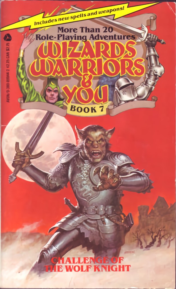 Challenge of the Wolf Knight book cover