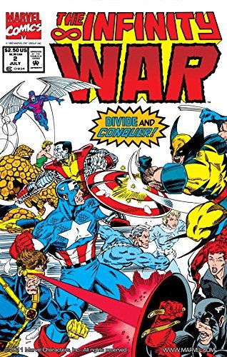 Infinity War book cover 2