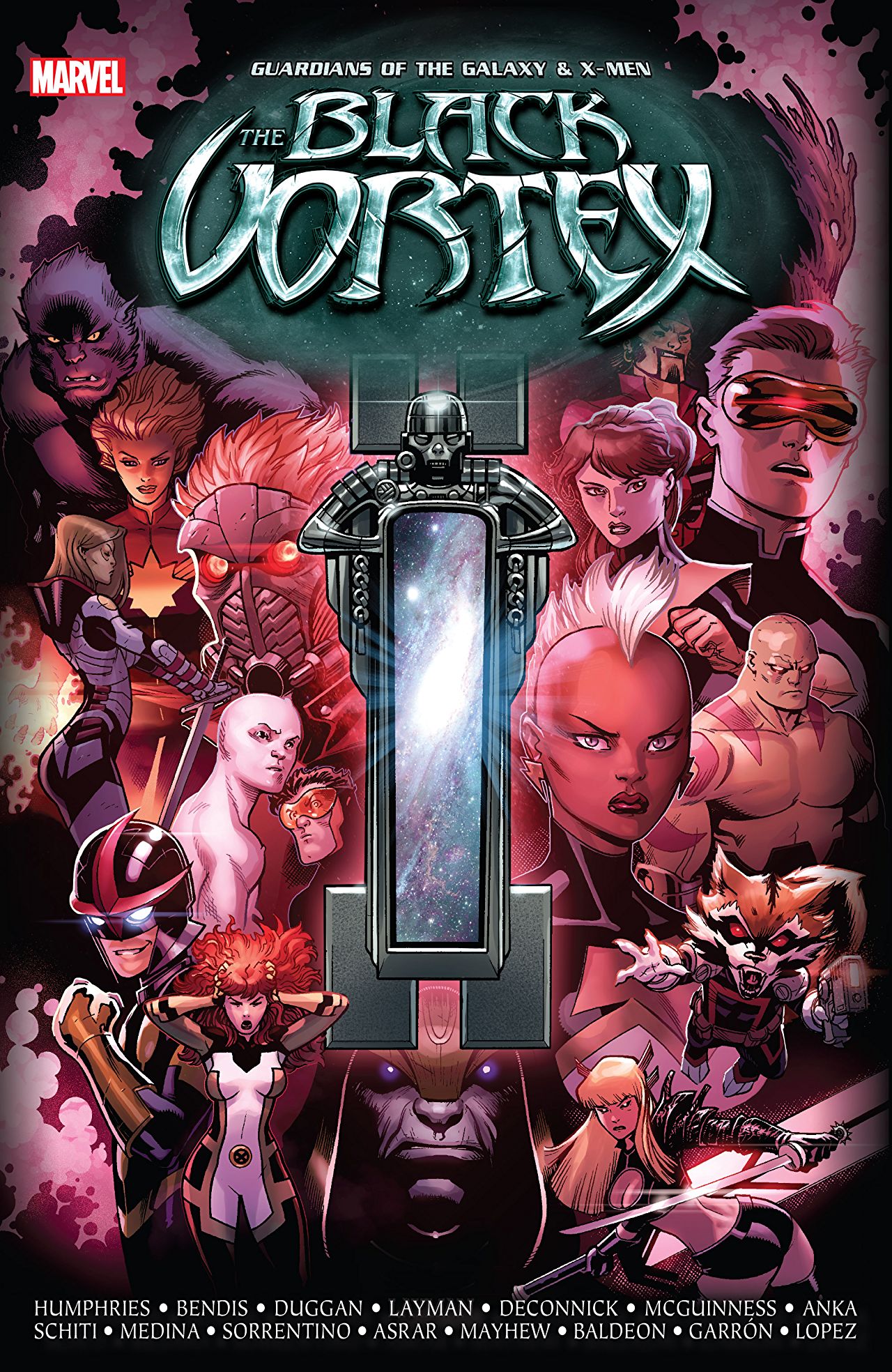 Guardians of the Galaxy & X-Men book cover