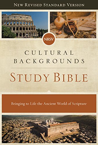 NRSV, Cultural Backgrounds Study Bible book cover