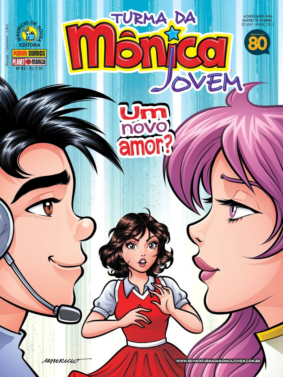 Turma da Mônica Jovem #82 - Um novo amor? book cover