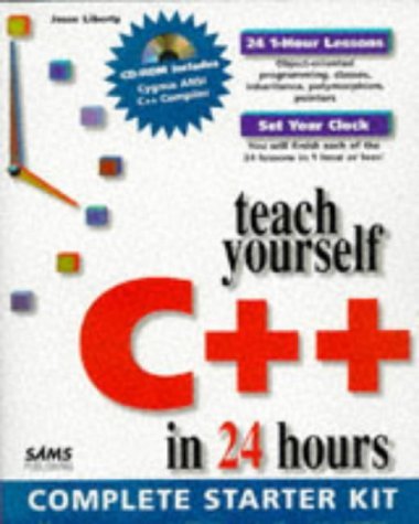 Teach Yourself C++ in 24 Hours book cover