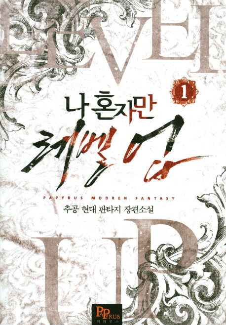 Solo Leveling light novel (14 volumes edition) book cover 1