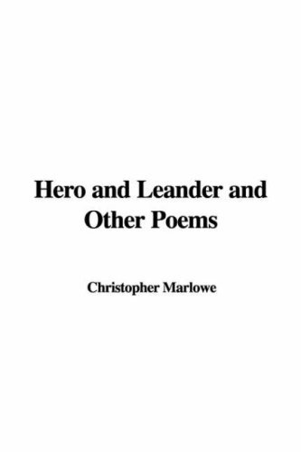 Hero and Leander and Other Poems book cover