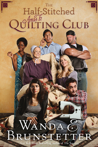 The Half-Stitched Amish Quilting Club book cover 1