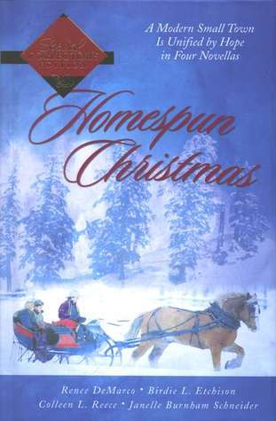 Homespun Christmas book cover
