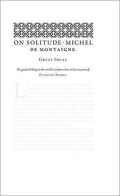 On Solitude book cover