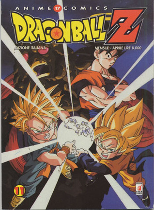 Dragon Ball Z Anime Comics book cover 1