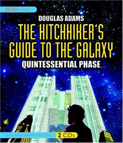 The Hitchhiker's Guide to the Galaxy book cover