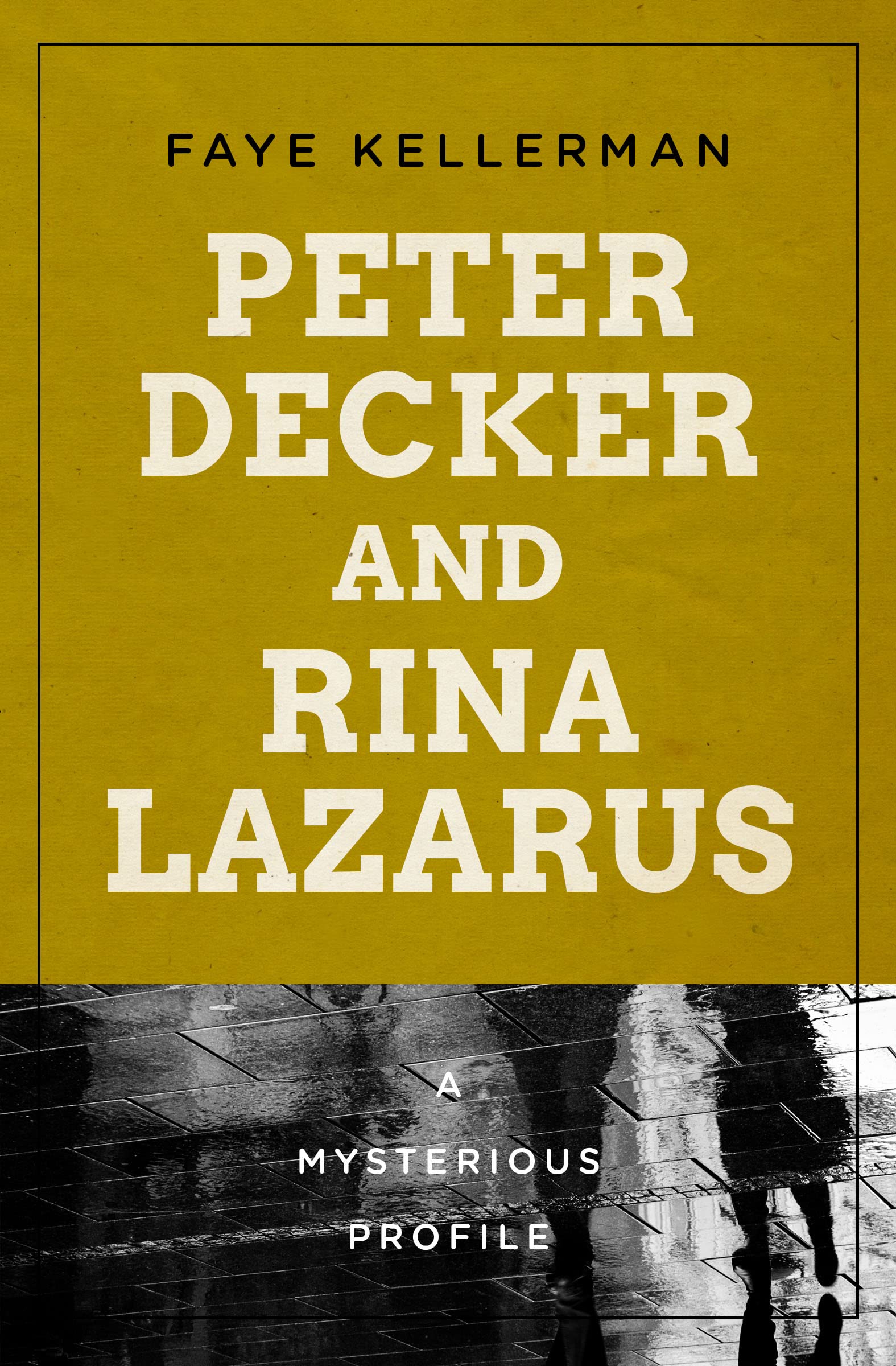 Peter Decker and Rina Lazarus book cover