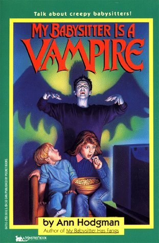 My Babysitter is a Vampire book cover 1