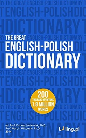 The Great English-Polish Dictionary (2 million words) book cover