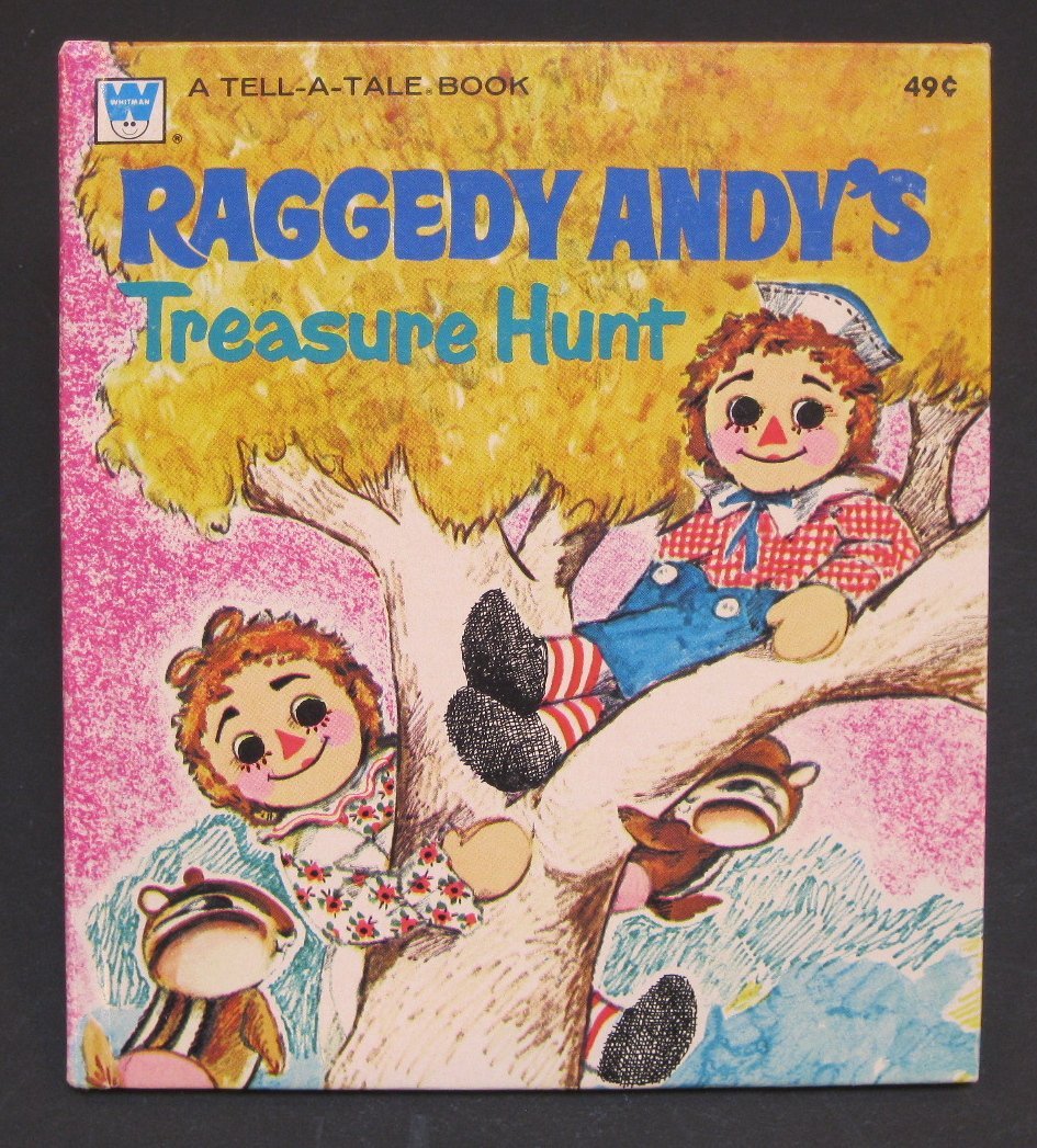 Raggedy Andy's Treasure Hunt book cover