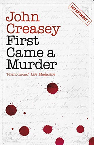 First Came A Murder book cover