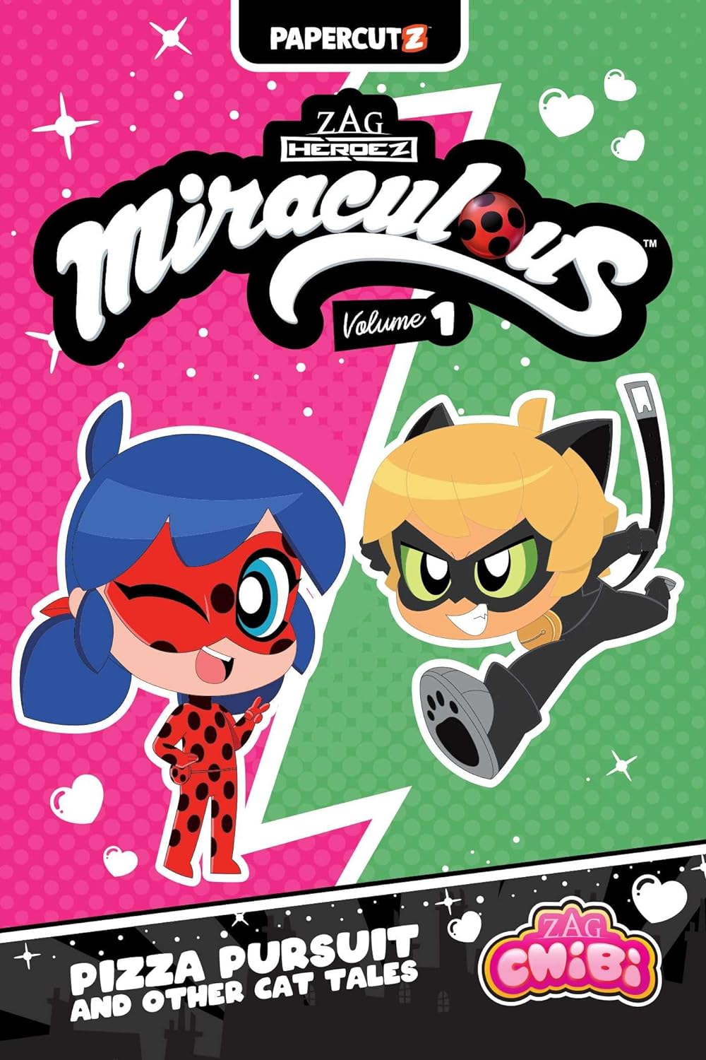 Miraculous Ladybug - Chibi book cover 1