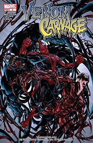 Venom vs. Carnage book cover 1