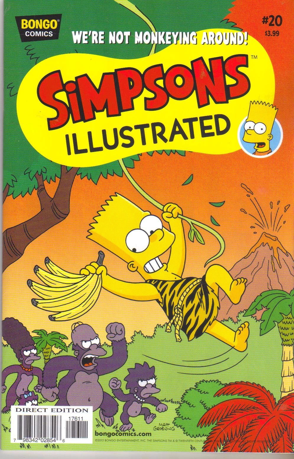 Simpsons Illustrated # 20 book cover