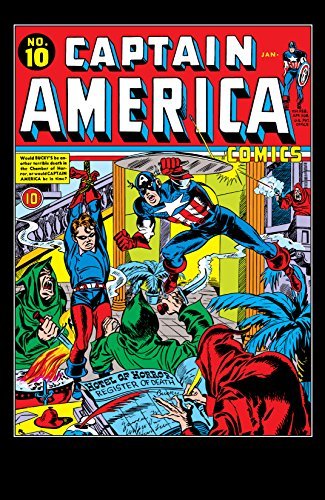 Captain America Comics book cover 1