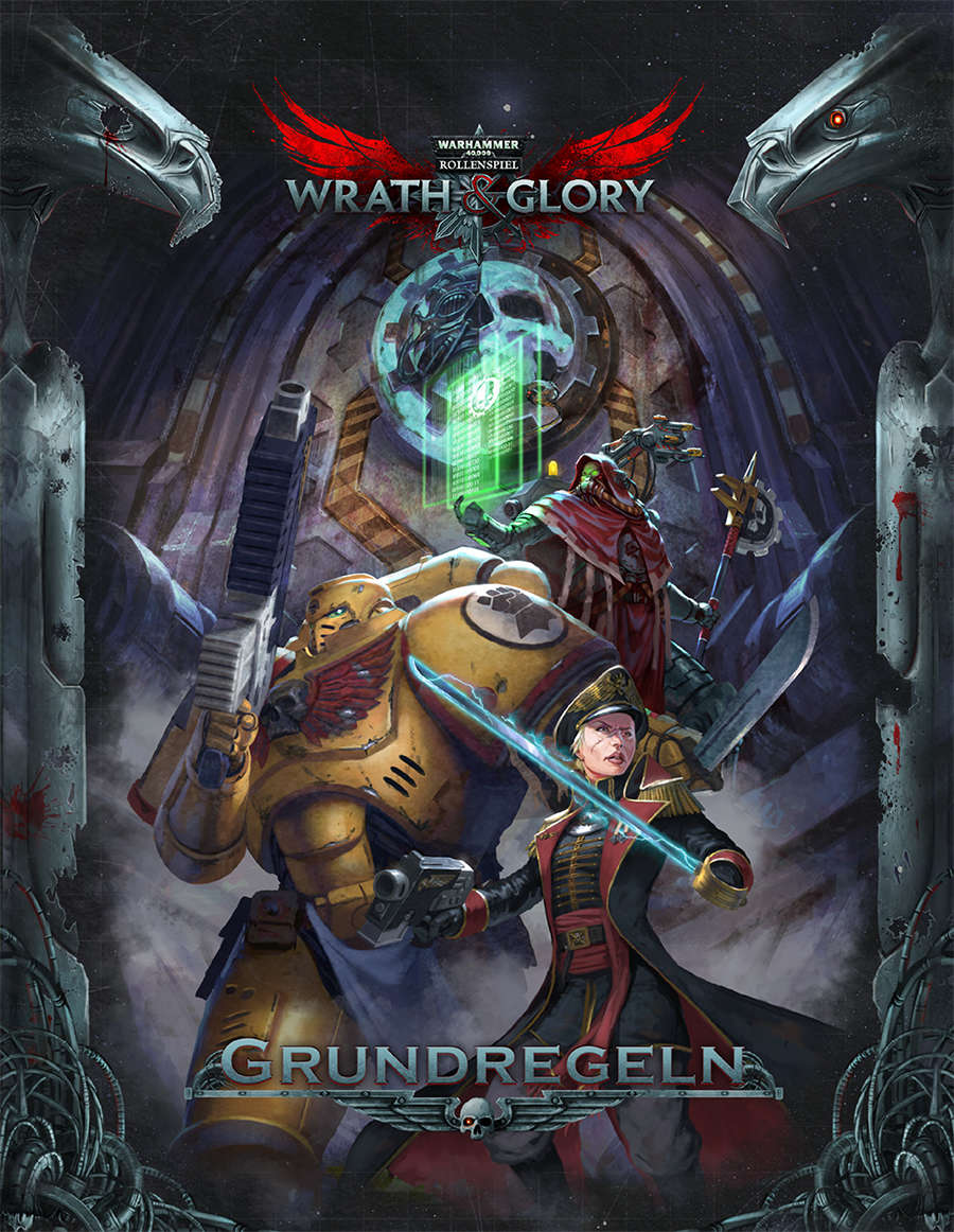 Warhammer 40.000 - Wrath & Glory - Grundregeln book cover
