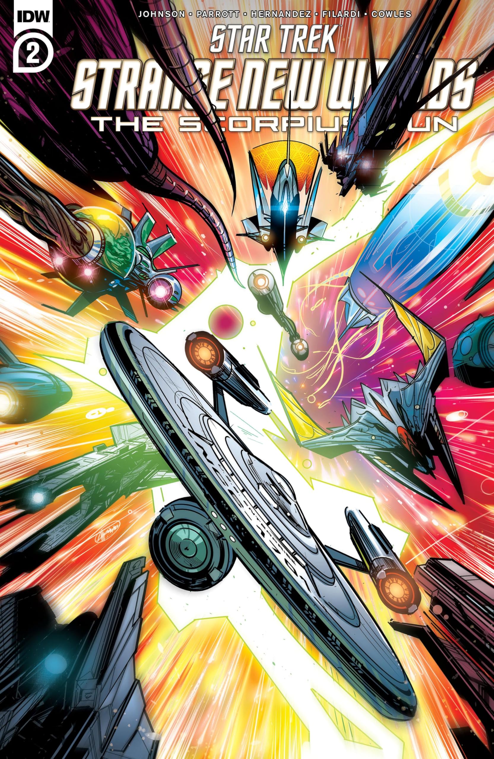 Star Trek: Strange New Worlds - The Scorpius Run book cover 2