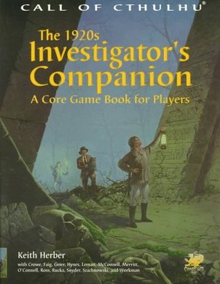 The 1920s Investigator's Companion book cover