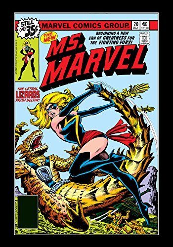 Ms. Marvel (1977) book cover 3