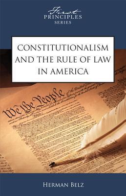 Constitutionalism And The Rule Of Law In America book cover