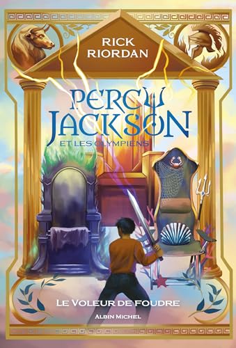 Percy Jackson et les Olympiens T1 - Le Voleur de foudre book cover