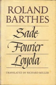 Sade/Fourier/Loyola book cover