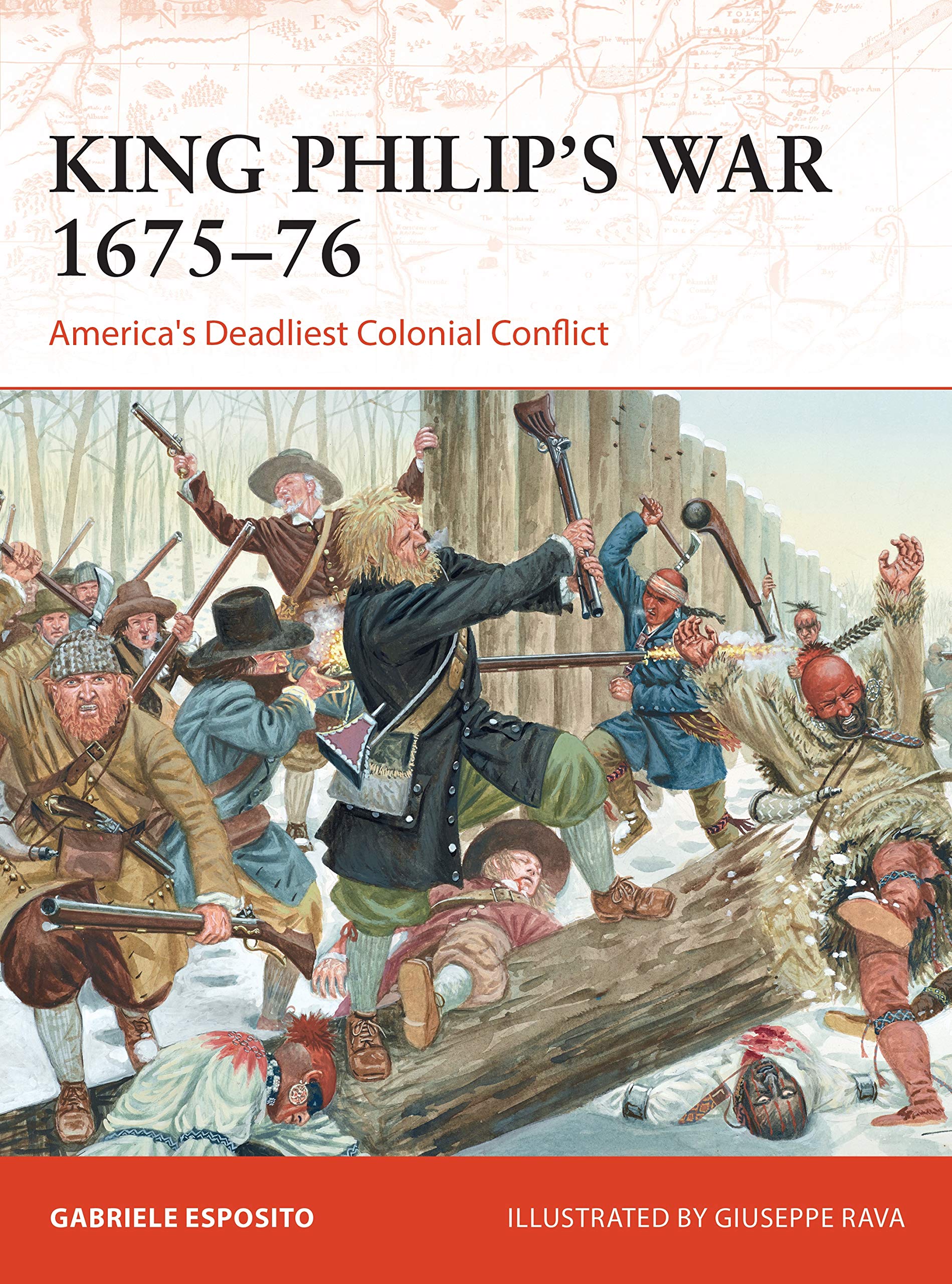 King Philip's War 1675-76 book cover