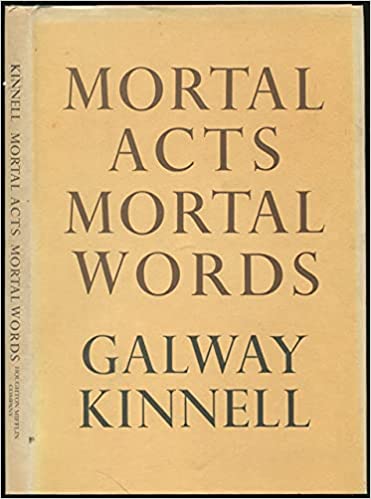 Mortal Acts Mortal Words book cover