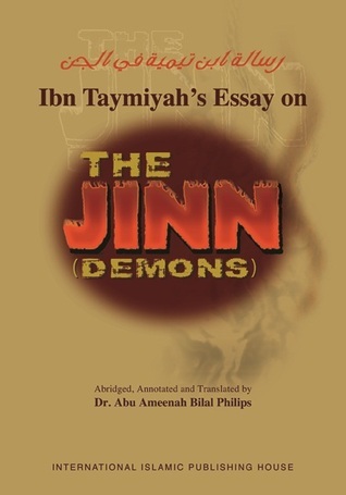 Ibn Taymiyah's Essay on the Jinn book cover
