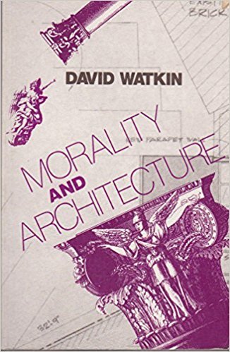 Morality and Architecture book cover