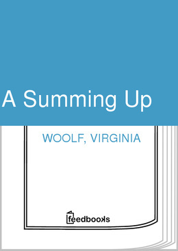 A Summing Up book cover