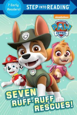 Seven Ruff-Ruff Rescues! (PAW Patrol) book cover
