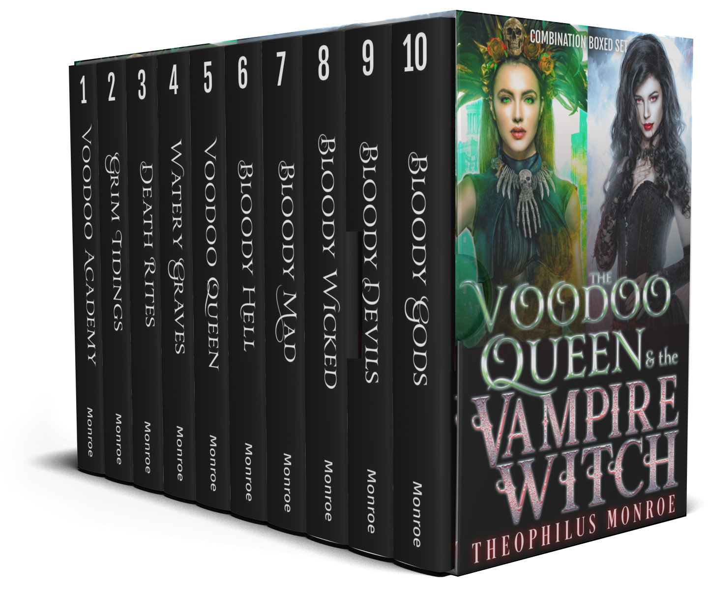 The Voodoo Queen and the Vampire Witch book cover