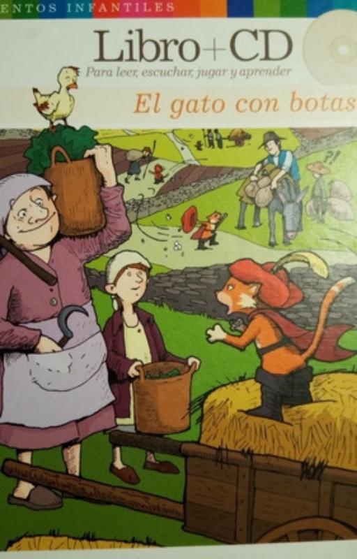 El gato con botas book cover