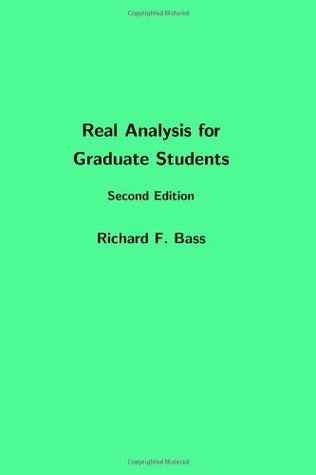 Real Analysis for Graduate Students book cover